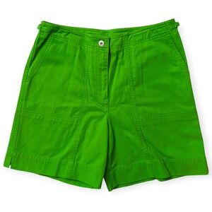 Ralph Lauren Bright Green Tailored Shorts – Women's Size 10 – NWT